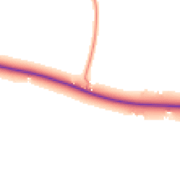 Daytime road noise heatmap for YO8 6EJ