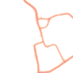 Daytime road noise heatmap for YO8 6ES