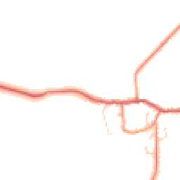 Daytime road noise heatmap for YO8 6LH
