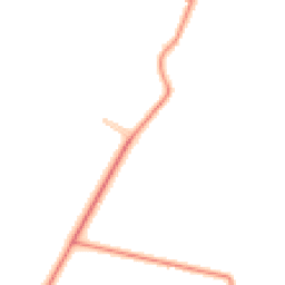 Daytime road noise heatmap for YO8 8EZ