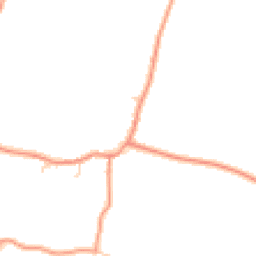 Daytime road noise heatmap for YO8 8NJ