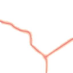 Night-time road noise heatmap for YO8 8RA