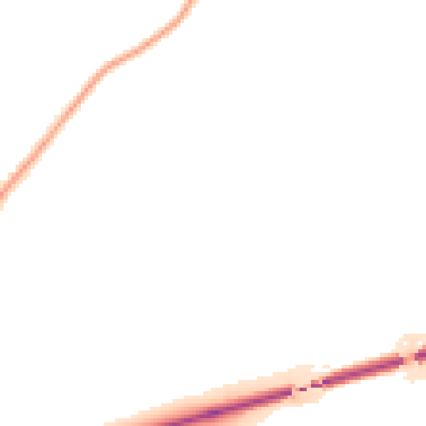 Night-time road noise heatmap for YO8 9RR